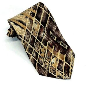Pierre Balmain Paris Mens Italian Silk Necktie Tie